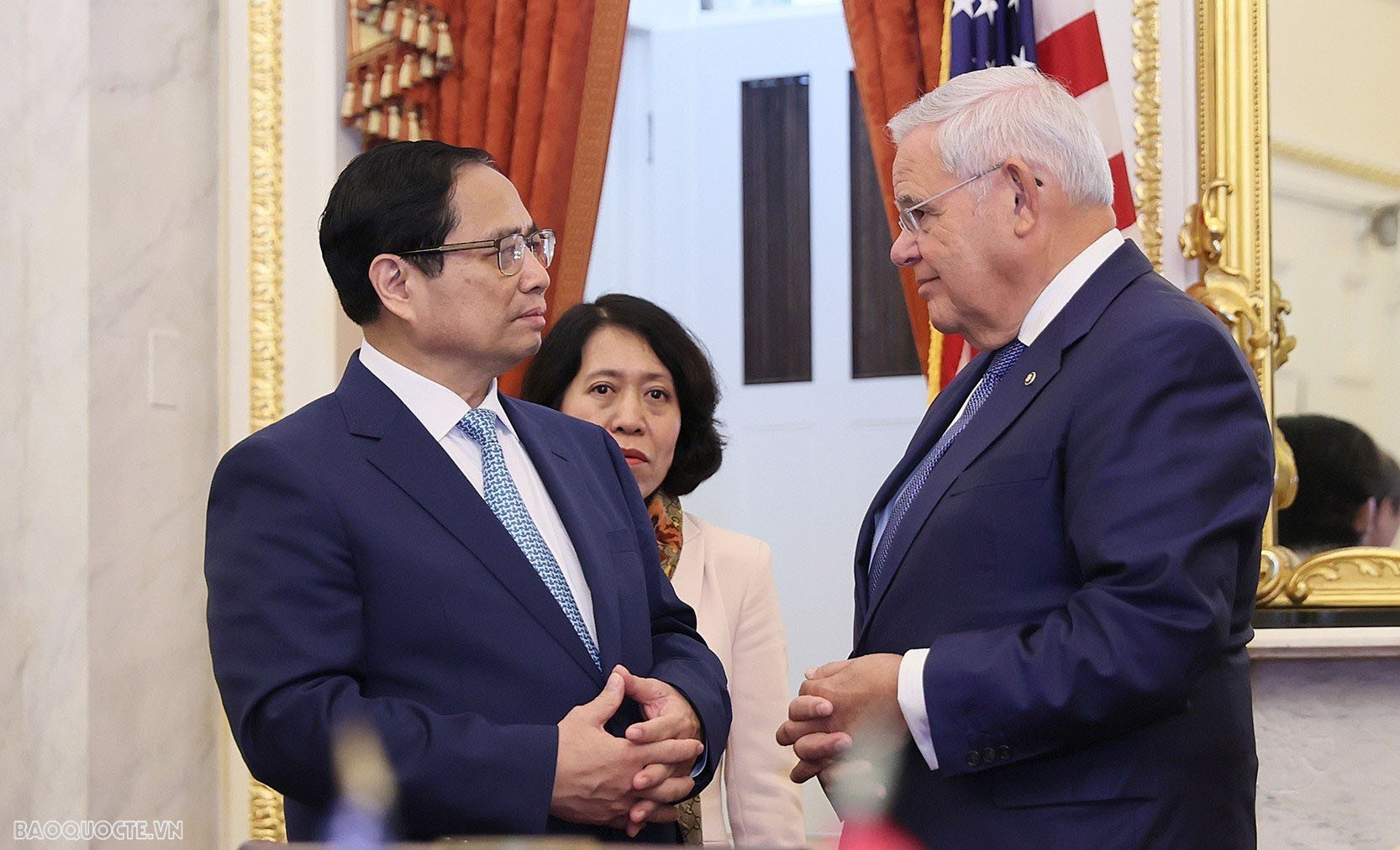 PM Pham Minh Chinh meets leaders of US Senate Committee on Foreign Relations