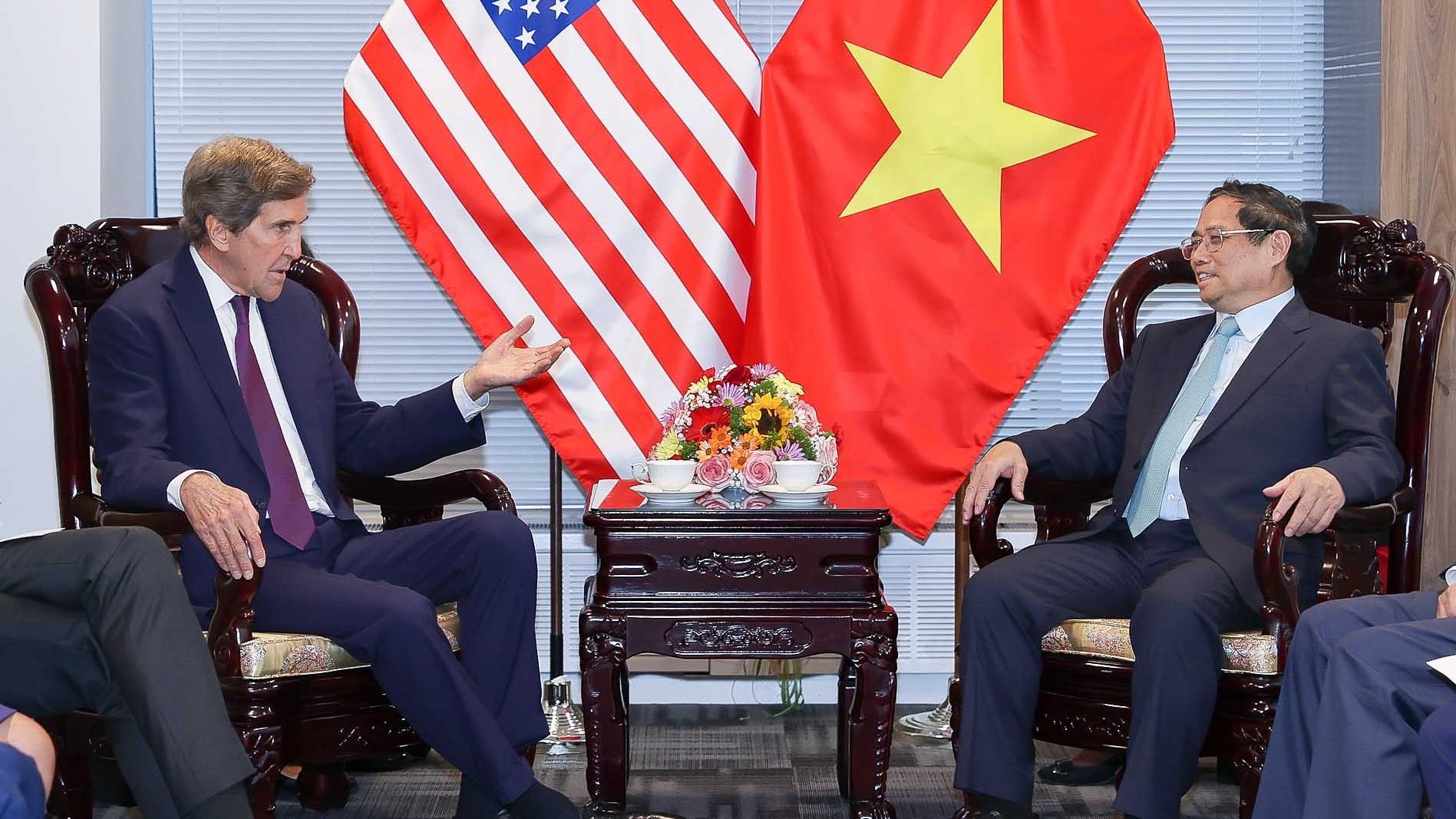 PM Pham Minh Chinh hosts US Special Presidential Envoy for Climate