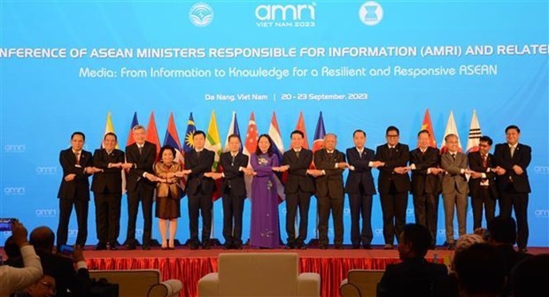 Da Nang hosts 16th Conference of ASEAN Ministers Responsible for Information. (Photo: VNA)