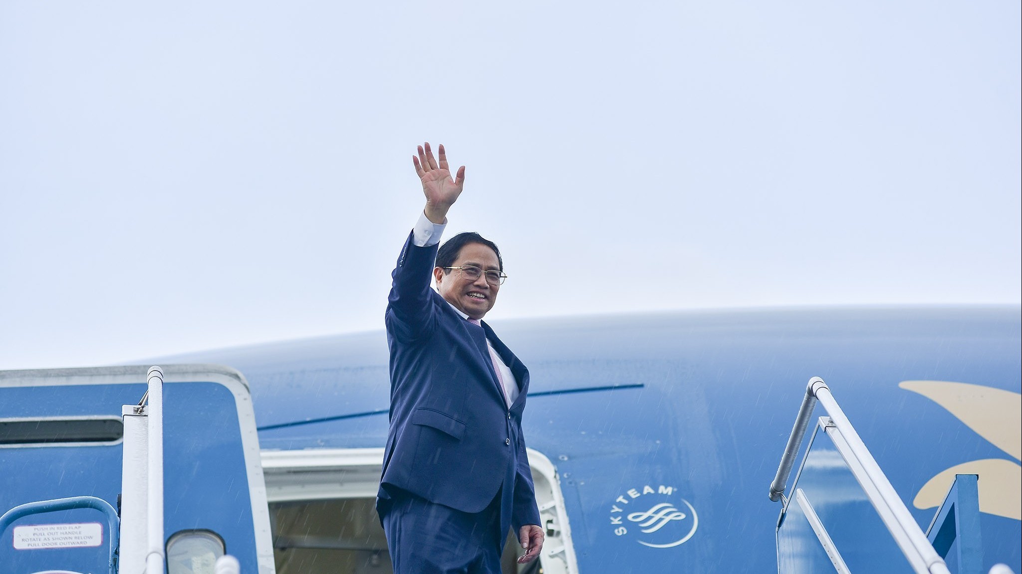 Prime Minister leaves New York for official visit to Brazil