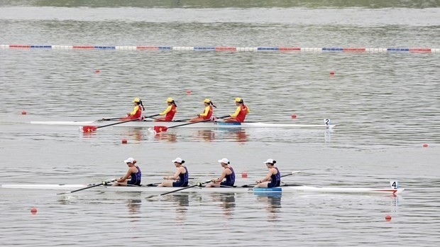 Vietnamese rowers bring home first Asian Games medal