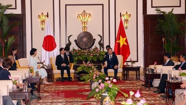 Da Nang leader hosts Japanese Crown Prince, Crown Princess