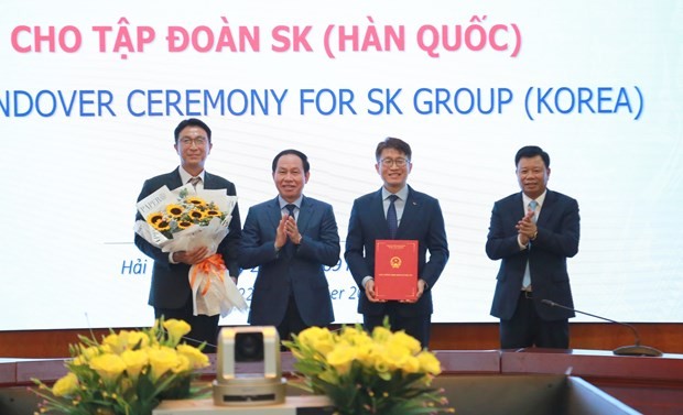 SK Group to build biodegradable material factory in Vietnam | Business | Vietnam+ (VietnamPlus)