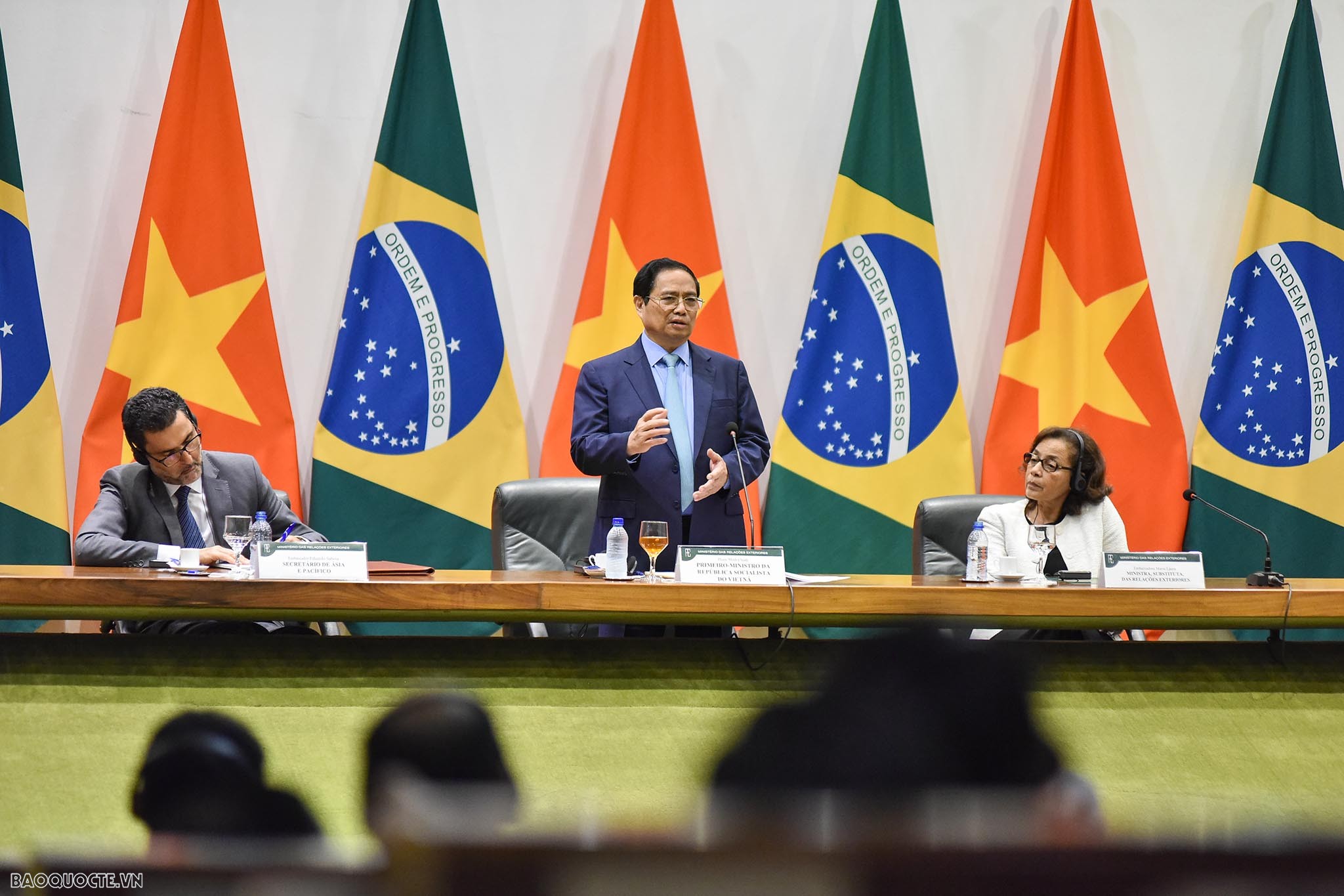 PM Pham Minh Chinh delivered speech, highlighting five measures to elevate Vietnam – Brazil ties