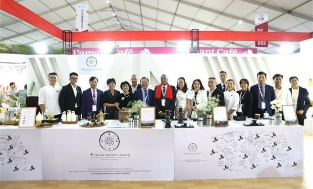 Vietnamese coffee introduced at 5th World Coffee Conference &amp; Expo in India | Business | Vietnam+ (VietnamPlus)