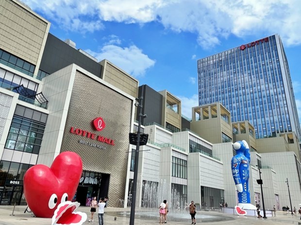 Lotte launches first mega commercial complex in Vietnam | Business | Vietnam+ (VietnamPlus)