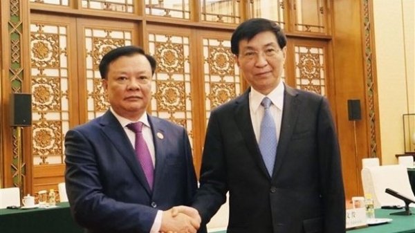 Hanoi Party Secretary meets with China’s top political advisor in Beijing