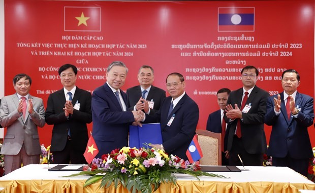 Vietnam, Lao Public Security Ministries enhance cooperation