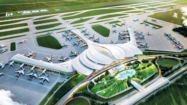 After the construction of the terminal and runway of Long Thanh International Airport Project started at the end of August, many foreign investors have looked for land to invest in Dong Nai. (Photo: baogiaothong.vn)