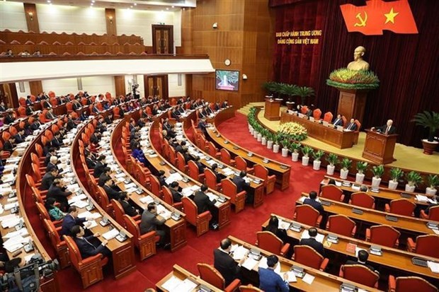 Eighth plenum of 13th Party Central Committee opens in Hanoi