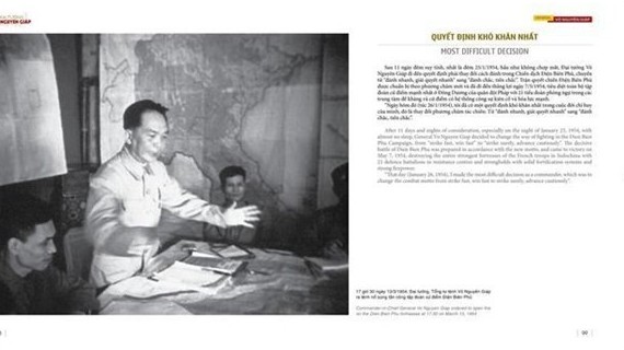 VNA publishing house to launch photo book on Gen. Vo Nguyen Giap