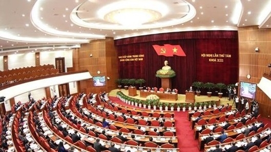 Third working day of 13th Party Central Committee’s 8th plenum