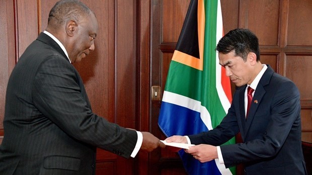 President Cyril Ramaphosa receives Vietnamese Ambassador to South Africa