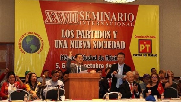CPV delegation attends annual conference on political parties in Mexico