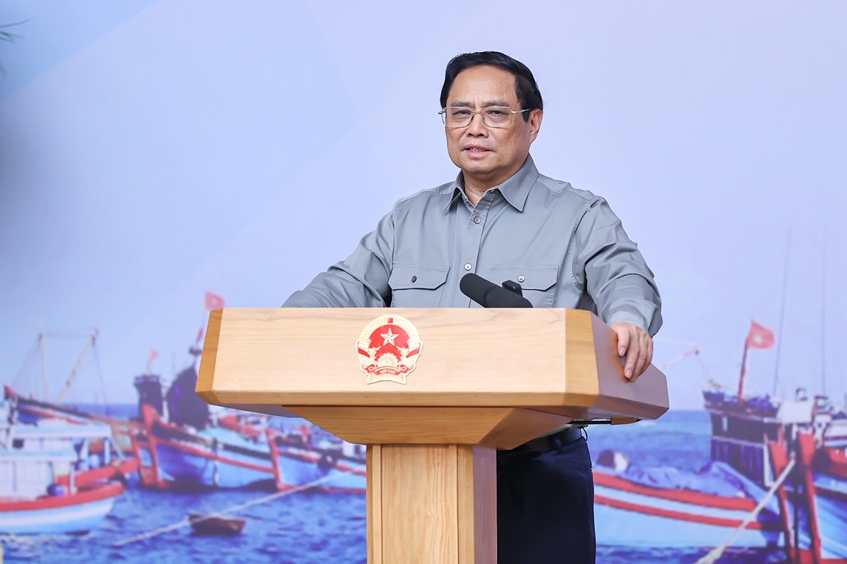 Thủ tướng Phạm Minh Chính: Thúc đẩy giải pháp chống khai thác hải sản IUU vì lợi ích của chính ngư dân