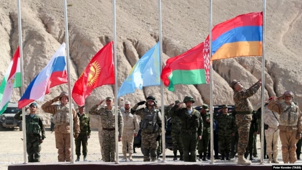 Các nước thành viên Hiệp ước An ninh tập thể tập trận 'Anh em bất diệt 2023' tại Kyrgyzstan