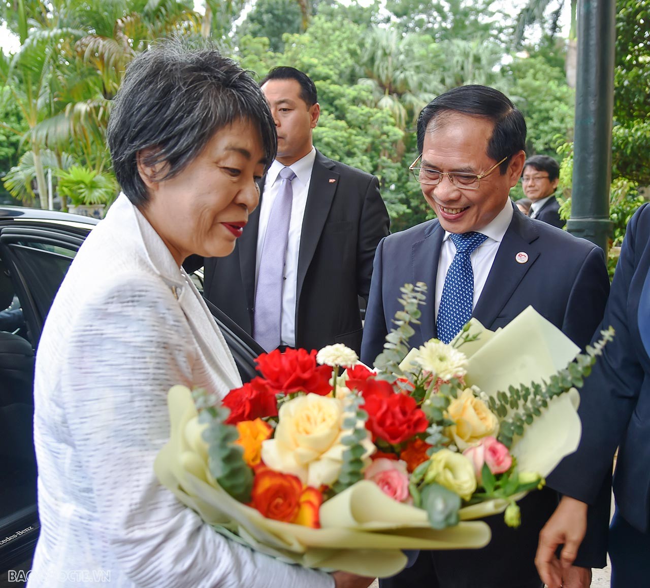 Vietnamese, Japanese Foreign Ministers hold talks in Hanoi