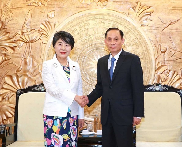 Head of Party Commission for External Relations meets Japanese Foreign Minister