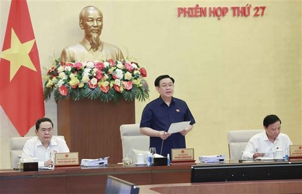 NA Standing Committee’s 27th session opens in Hanoi