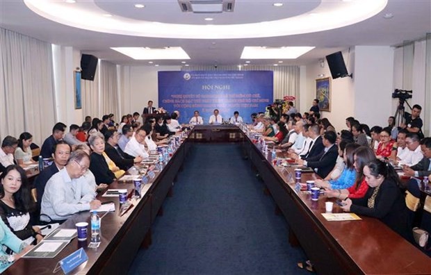 OV entrepreneurs contribute ideas to serve HCM City&rsquo;s development | Society | Vietnam+ (VietnamPlus)