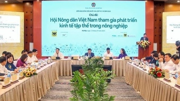 Deputy PM Le Minh Khai attends National Farmers' Forum on collective economy