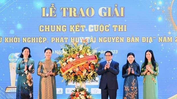 Prime Minister Pham Minh Chinh praises winners of women startup competition 2023