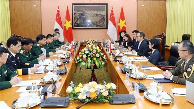Vietnam, Singapore hold 14th defence policy dialogue in Hanoi