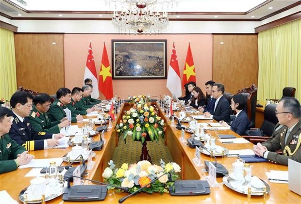 Vietnam, Singapore hold 14th defence policy dialogue in Hanoi