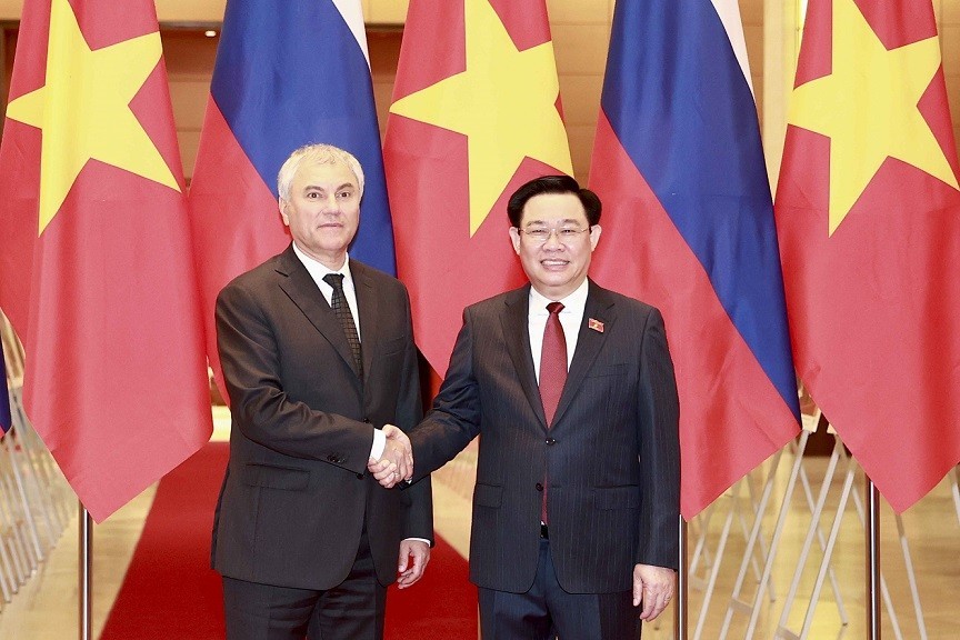 Review on external affairs from Oct.9-16: Chairman of Russian State Duma&rsquo;s visit to Vietnam; Bringing Vietnam-Japan ties to new heights