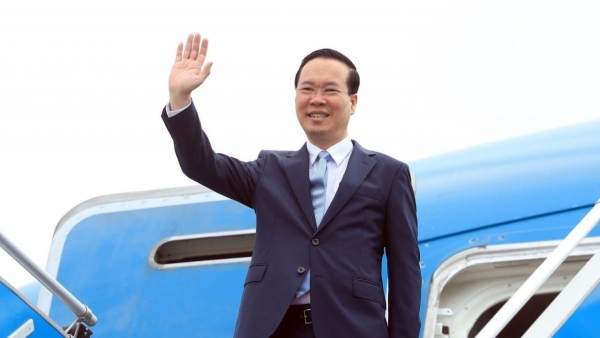 President Vo Van Thuong leaves Hanoi for attending 3rd Belt and Road Forum in Beijing, China