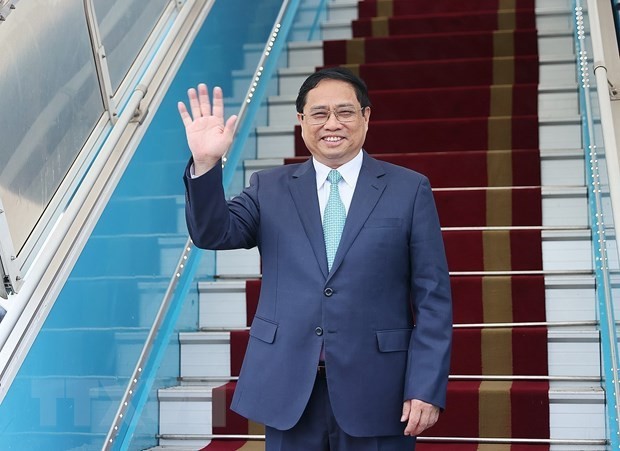 Prime Minister Pham Minh Chinh leaves for ASEAN - GCC Summit, visit to Saudi Arabia