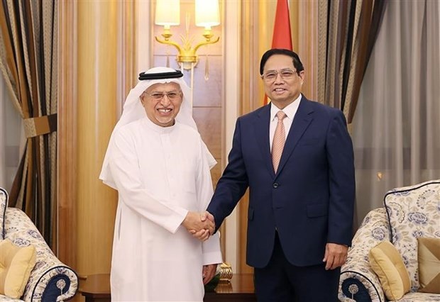 PM Pham Minh Chinh receives leaders of major groups from Saudi Arabia, Persian Gulf in Riyadh
