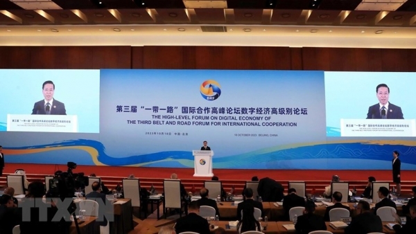 President Vo Van Thuong concludes China trip for Belt and Road Forum