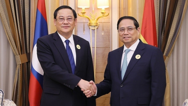 Prime Minister Pham Minh Chinh meets with Lao counterpart in Saudi Arabia