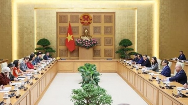 PM Pham Minh Chinh receives UN Resident Coordinator in Vietnam Pauline Tamesis