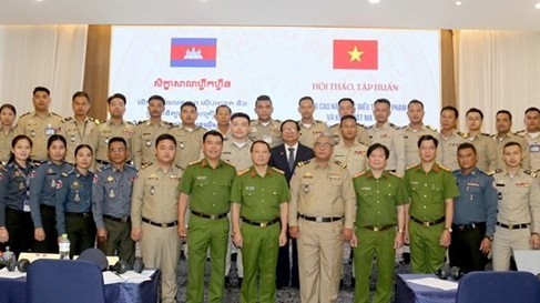 Vietnam helps Cambodia’s anti-drug crime force improve capacity: Workshop in HCM City
