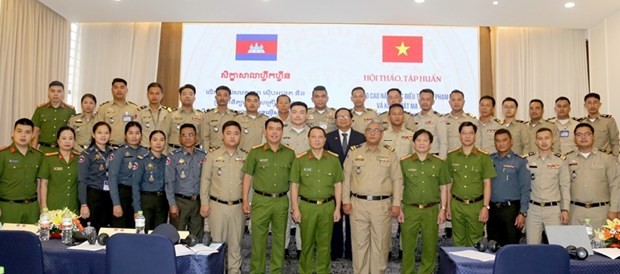 Vietnam helps Cambodia’s anti-drug crime force improve capacity: Workshop in HCM City