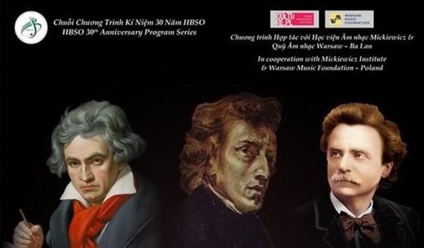 HCM City night concert to honour world’s most famous composers