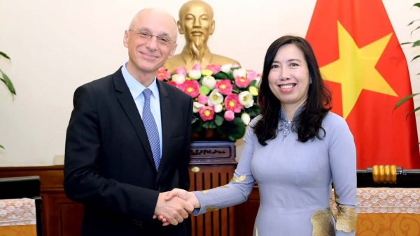 Thứ trưởng Lê Thị Thu Hằng tiếp Đại sứ Croatia tại Malaysia kiêm nhiệm Việt Nam