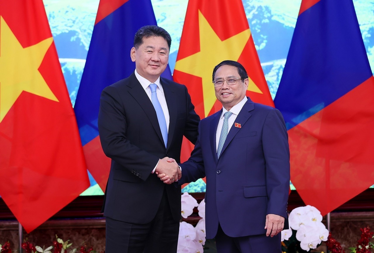 Prime Minister meets Mongolian President