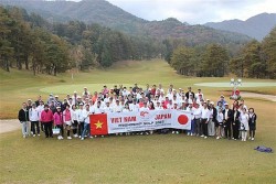 Vietnam - Japan Friendship Golf Tournament held in Yamanashi prefecture