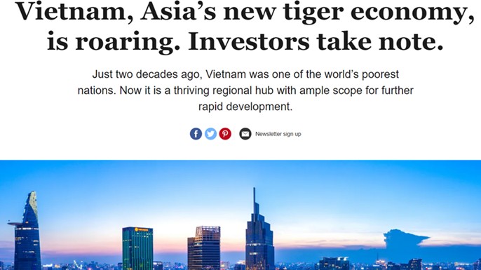 British weekly investment magazine: Vietnam as an Asia’s new tiger economy is roaring