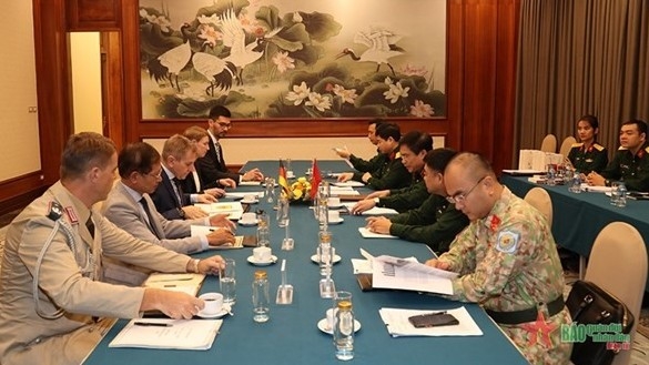 Vietnam, Germany Defence Ministries discuss measures to intensify legal affairs collaboration