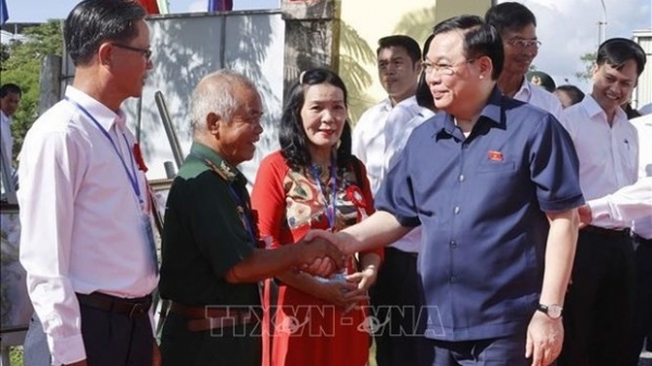 NA Chairman attended great national unity festival in Da Nang