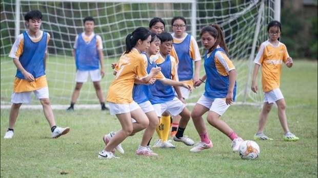 Football match spreads message of gender quality
