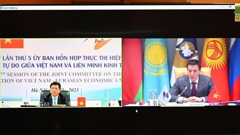 5th session of Joint Committee on implementation of EAEU-Vietnam FTA convenes in Hanoi
