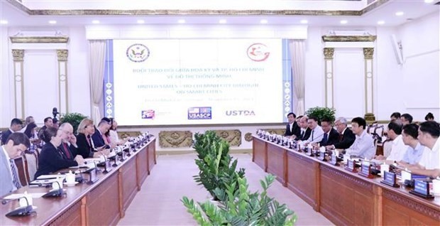 HCM City, US partners promote cooperation in smart urban development HCM City, US partners promote cooperation in smart urban development