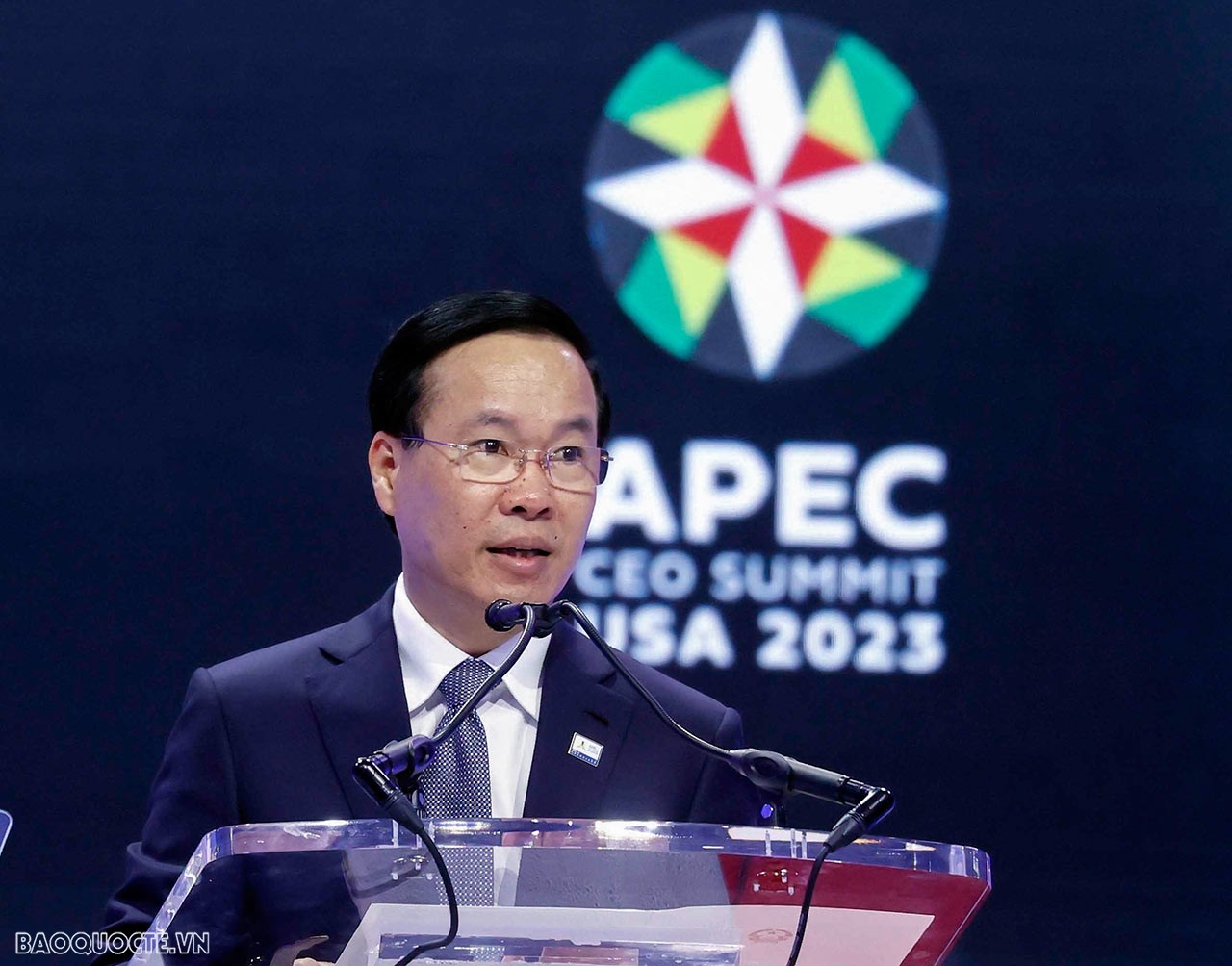 APEC 2023: President Vo Van Thuong attends APEC CEO Summit 2023