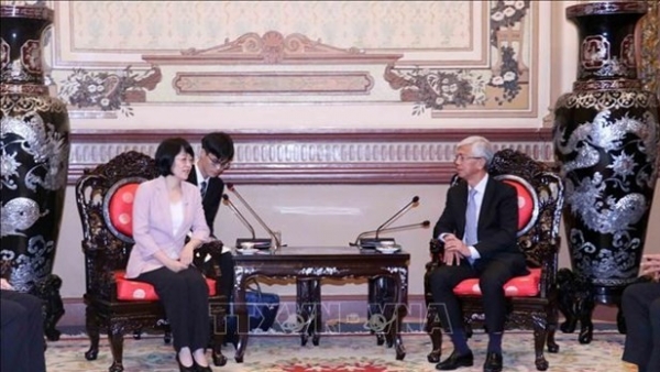 HCM City Vice Chairman receives counterpart from Guangxi Zhuang Autonomous Region