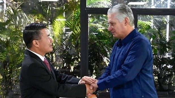 Vietnam-Cuba relations to thrive further for mutual development: Cuban leader